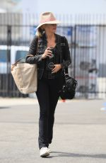 MIRA SORVINO Arrives at DWTS Studio in Los Angeles 09/19/2023