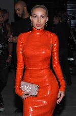MODEL ROZ Arrives at LaQuan Smith SS24 Show at New York Fashion Week 09/11/2023