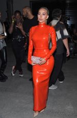 MODEL ROZ Arrives at LaQuan Smith SS24 Show at New York Fashion Week 09/11/2023