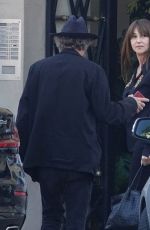 MONICA BELLUCCI and Tim Burton Arrives at Monica