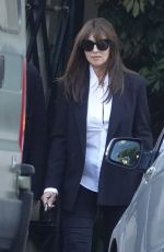 MONICA BELLUCCI and Tim Burton Arrives at Monica