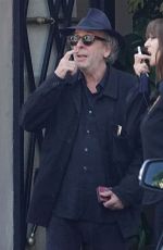 MONICA BELLUCCI and Tim Burton Arrives at Monica