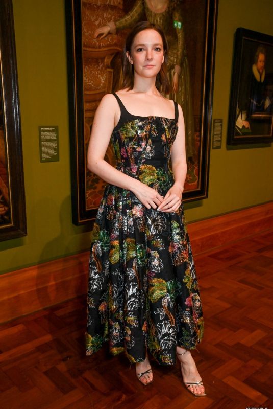 MORFYDD CLARK at Vogue100 and Erdem Dinner at National Portrait Gallery in London 09/18/2023