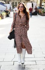 MYLEENE KLASS Leaves Smooth Radio in London 09/14/2023
