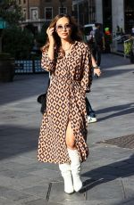 MYLEENE KLASS Leaves Smooth Radio in London 09/14/2023
