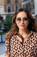 MYLEENE KLASS Leaves Smooth Radio in London 09/14/2023