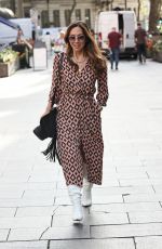 MYLEENE KLASS Leaves Smooth Radio in London 09/14/2023