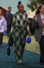 NAOMI ACKIE at Burberry SS24 Collection Catwalk Show at London Fashion Week 09/18/2023