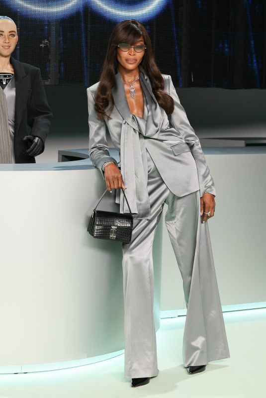 NAOMI CAMPBELL at Boss Fashion Show at Milan Fashion Week 09/22/2023