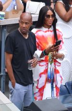 NAOMI CAMPBELL at US Open in New York 09/04/2023