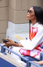NAOMI CAMPBELL at US Open in New York 09/04/2023