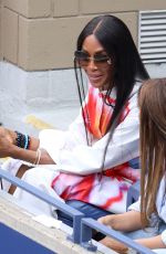 NAOMI CAMPBELL at US Open in New York 09/04/2023