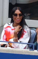 NAOMI CAMPBELL at US Open in New York 09/04/2023