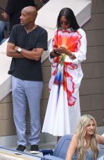 NAOMI CAMPBELL at US Open in New York 09/04/2023