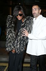 NAOMI CAMPBELL Leaves Valentino London Fashion Week Afterparty 09/19/2023