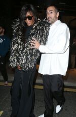 NAOMI CAMPBELL Leaves Valentino London Fashion Week Afterparty 09/19/2023