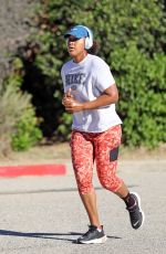 NAOMI OSAKA Out Jogging in Los Angeles 08/30/2023