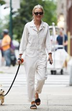 NAOMI WATTS Out and About with Her Dog in New York 09/08/2023