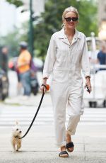 NAOMI WATTS Out and About with Her Dog in New York 09/08/2023