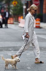 NAOMI WATTS Out and About with Her Dog in New York 09/08/2023