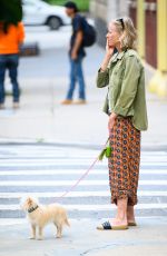 NAOMI WATTS Out with Her DOg in New York 09/08/2023