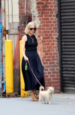 NAOMI WATTS Out with Her Dog Izzy in New York 09/17/2023