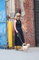 NAOMI WATTS Out with Her Dog Izzy in New York 09/17/2023