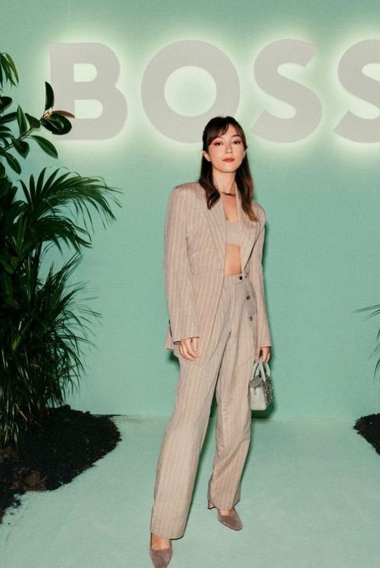 NATASHA LIU BORDIZZO at Hugo Boss Fashion Show in Milan 09/23/2023