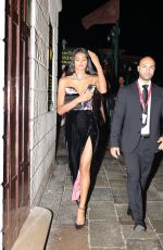 NEELAM GILL Heading to Harrys Bar in Venice 09/01/2023