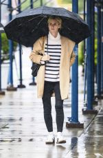 NICKY HILTON Out for Ice Cream on a Rainy Day in New York 09/26/2023
