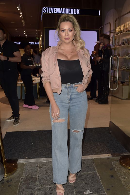 NICOLA MCLEAN at Steve Madden Oxford Street Store Opening in London 09/19/2023
