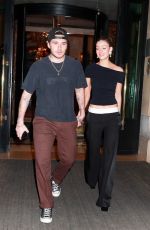 NICOLA PELTZ and Brooklyn Beckham Night Out in Paris 09/26/2023