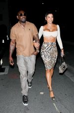 NICOLE MURPHY and Her Boyfriend on a Dinner Date at Funke in Beverly Hills 09/01/2023