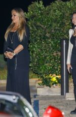 NOOR ALFALLAH Leaves Nobu with Her Mother Alana in Malibu 09/15/2023