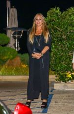 NOOR ALFALLAH Leaves Nobu with Her Mother Alana in Malibu 09/15/2023