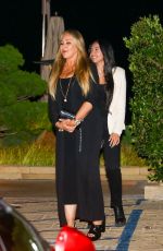NOOR ALFALLAH Leaves Nobu with Her Mother Alana in Malibu 09/15/2023