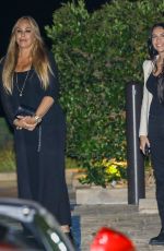 NOOR ALFALLAH Leaves Nobu with Her Mother Alana in Malibu 09/15/2023