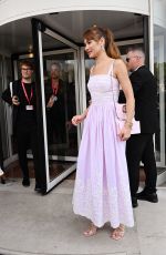 OLGA KURYLENKO Leaves Hotel Excelsior in Venice 08/31/2023