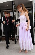 OLGA KURYLENKO Leaves Hotel Excelsior in Venice 08/31/2023
