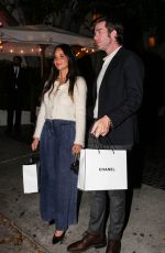 OLIVIA MUNN and John Mulaney Leaves Chateau Marmont in West Hollywood 09/19/2023