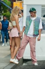 OLIVIA PONTON and Cole Bennett Out for Lunch at Fanelli Cafe in New York 09/11/2023