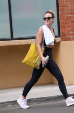 OLIVIA WILDE After a Workout at a Gym in Los Angeles 09/05/2023