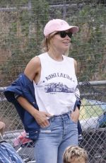 OLIVIA WILDE and Jason Sudeikis at Their Son Soccer Game in Los Feliz 09/16/2023