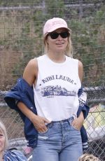 OLIVIA WILDE and Jason Sudeikis at Their Son Soccer Game in Los Feliz 09/16/2023