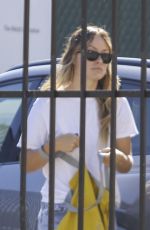 OLIVIA WILDE Heading to a Studio in Los Angeles 09/07/2023
