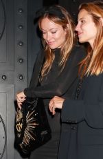 OLIVIA WILDE Leaves Hotel Costes in Paris 09/29/2023