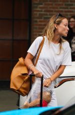 OLIVIA WILDE Out With a Male Friend in New York 09/13/2023