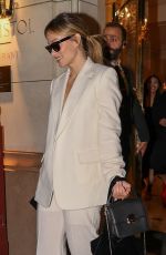 OLIVIA WILDE Out with Friends for Dinner in Paris 09/28/2023