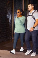 OPRAH WINFREY Leaves Her Hotel in New York 09/11/2023