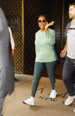 OPRAH WINFREY Leaves Her Hotel in New York 09/11/2023
